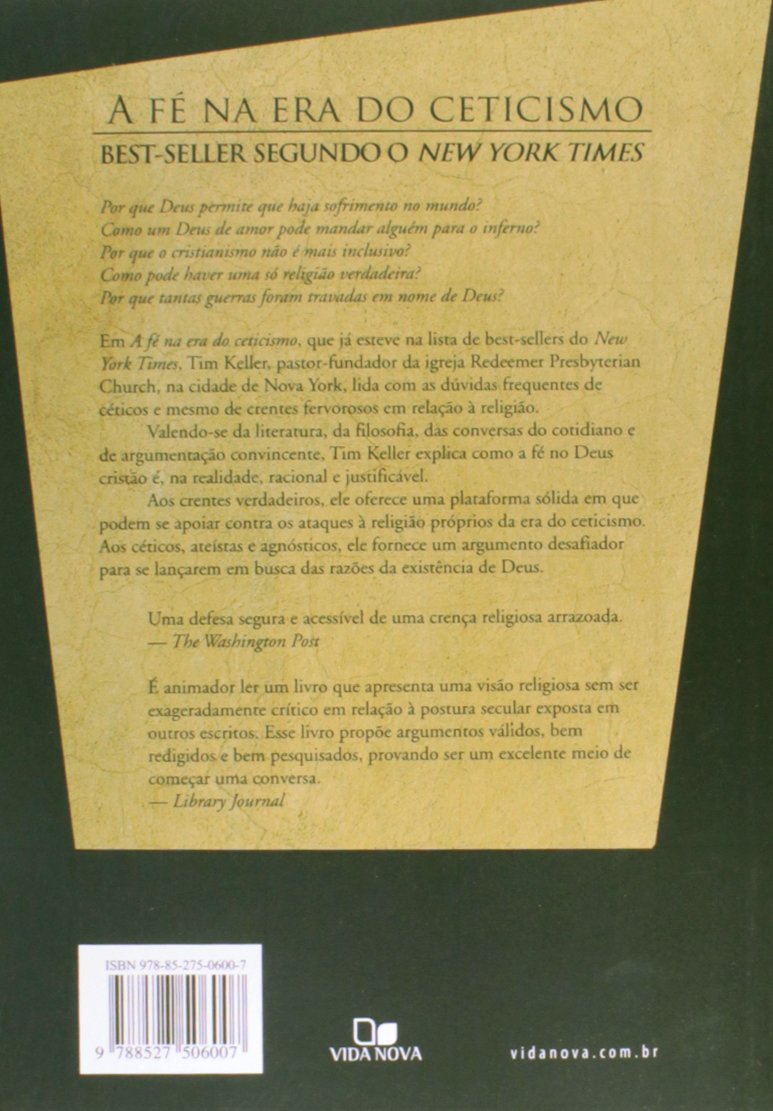 Fé na Era do Ceticismo